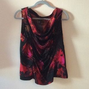 Multiples cowl neck tank